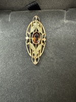 Gold & Garnet Broach