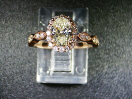 Diamond Engagement Ring, 1ct+ Oval Center