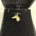  Gold Horse Head Pendant