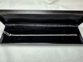 Yellow Gold & Diamond Tennis Bracelet