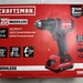 CRAFTSMAN CMCD710C2  20V BRUSHLESS DRILL, W/ BATTERY, CHARGER, & BAG- PH