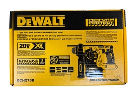 DEWALT DCH273B 20V MAX XR  1" SDS PLUS L-SHAPE ROTARY HAMMER DRILL-SHR